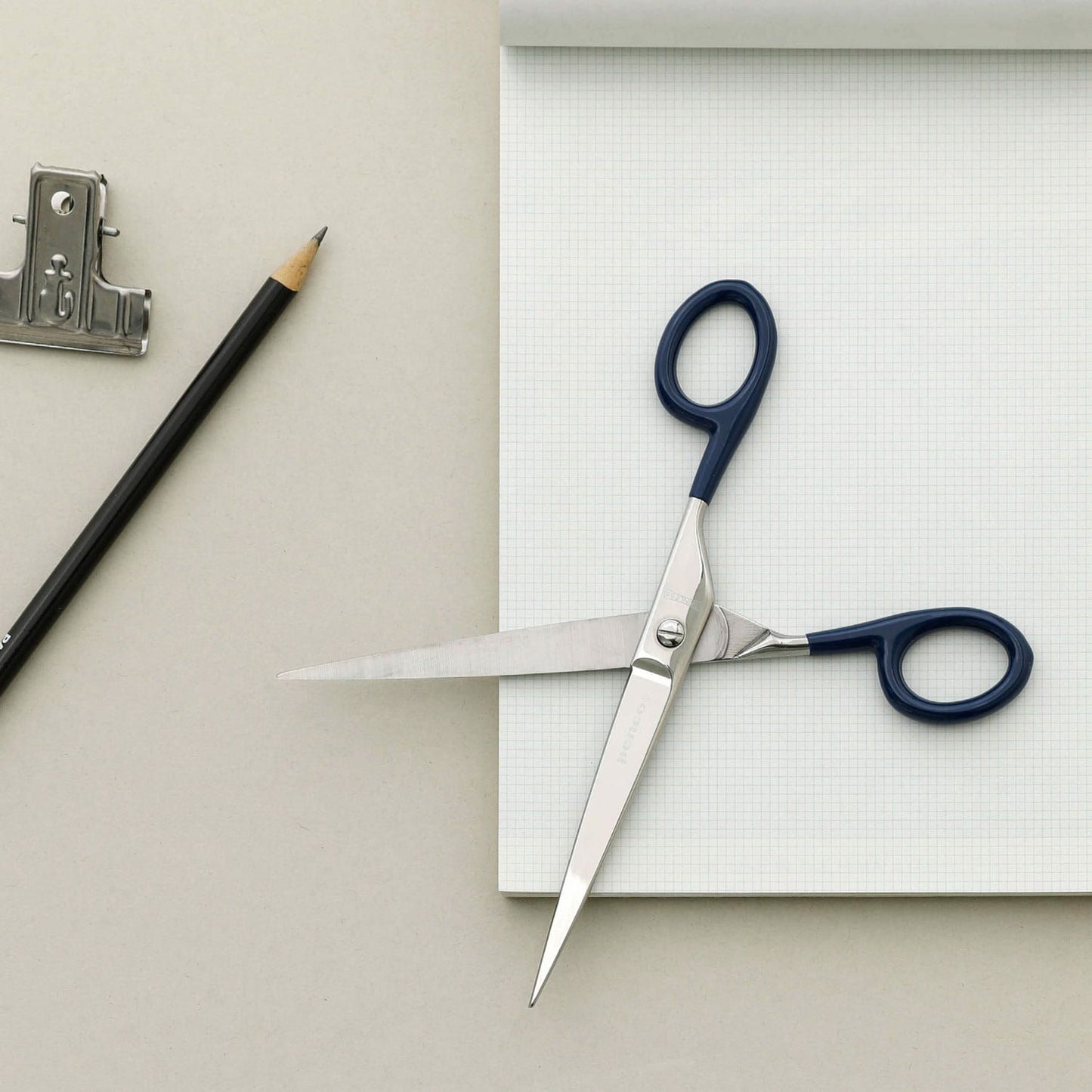 Penco Stainless Steel Scissors Large - Navy