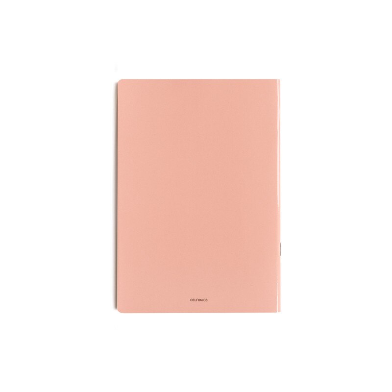 Delfonics Rollbahn Slim Notebook Grid A5 - Light Pink