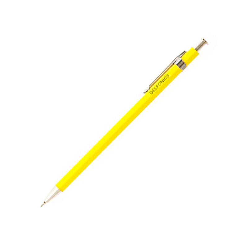 Delfonics Wooden Ballpoint Pen - Yellow