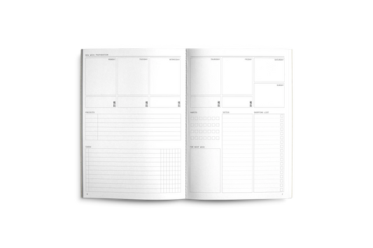 Creator's Friend Fast Brain Daily Productivity Planner A5 (Student Edition) - Honeysuckle Yellow