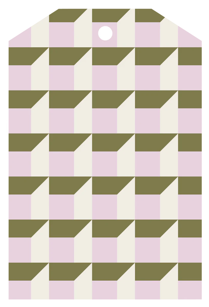 Lettuce Gift Tag Grid I