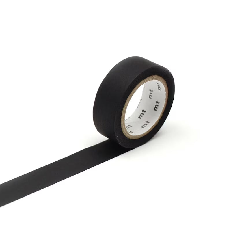 Masking Tape MT Washi Tape 15mm - Matte Black