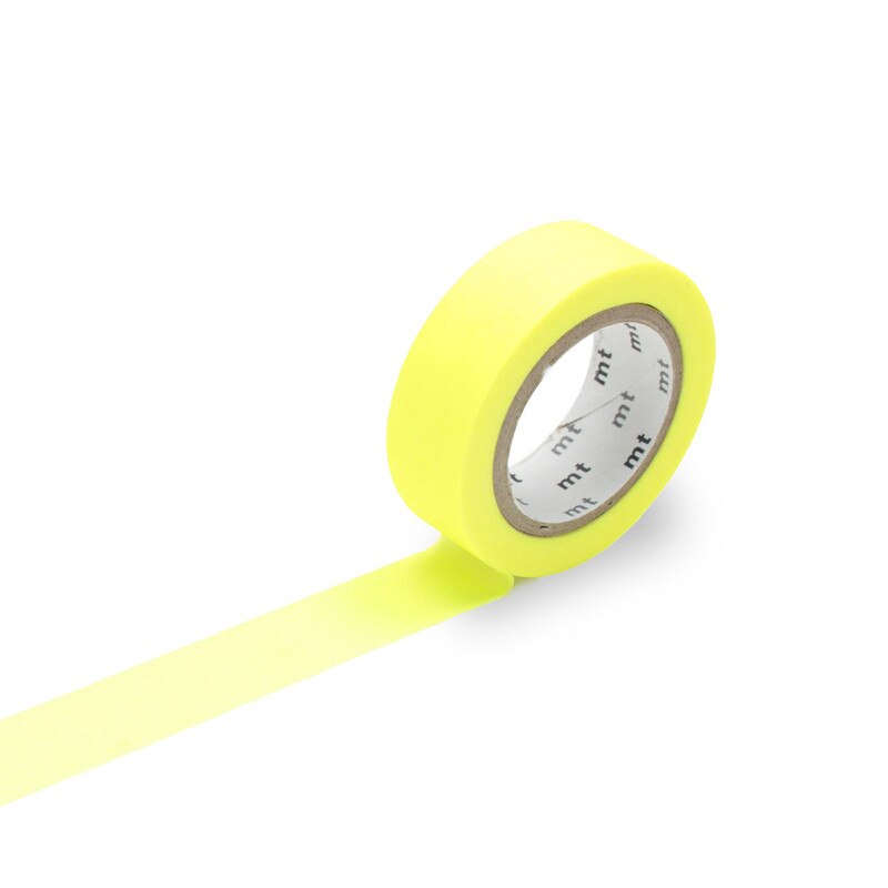 Masking Tape MT Washi Tape 15mm - Shocking Yellow