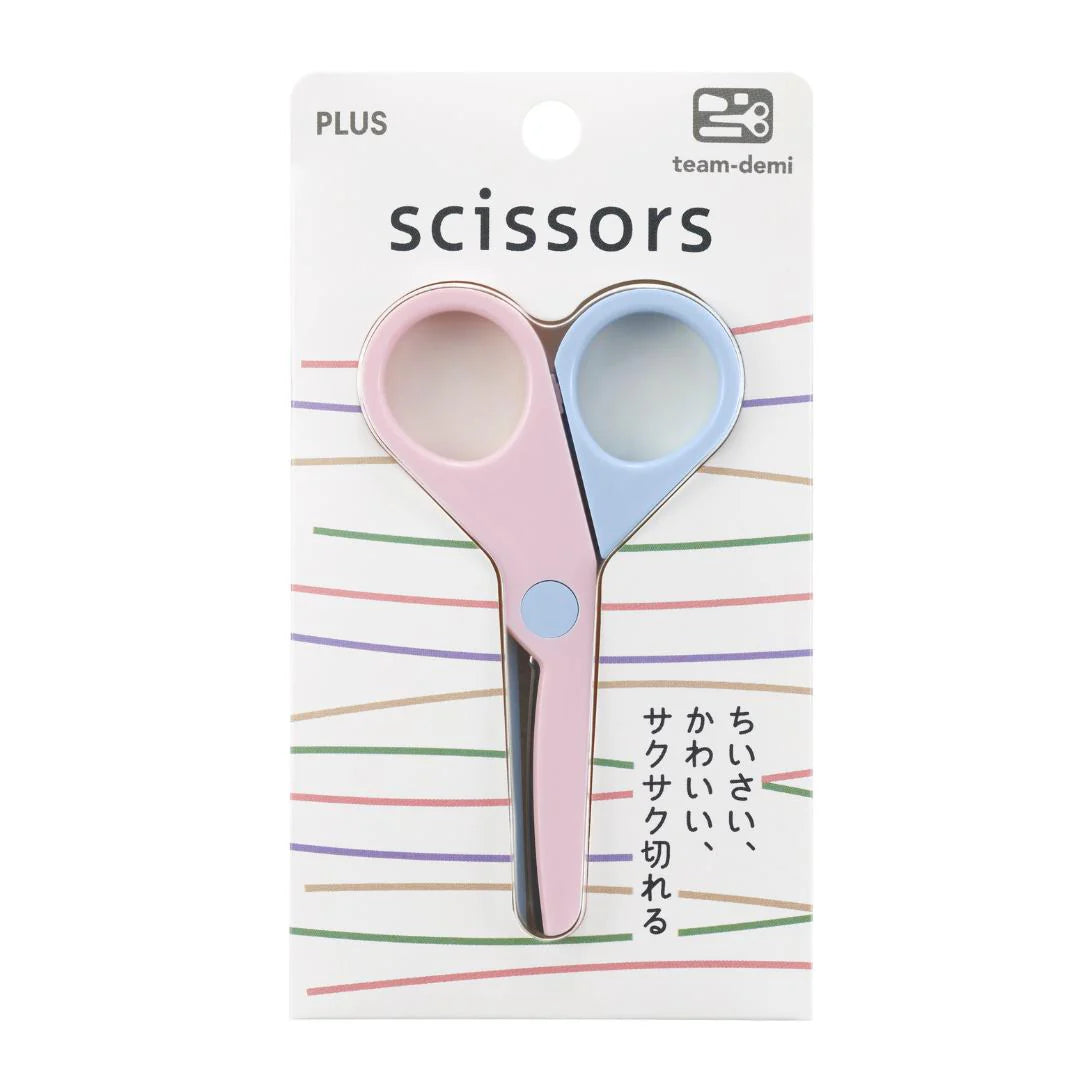 Plus Japan Team Demi Mini Scissors - Pink & Blue