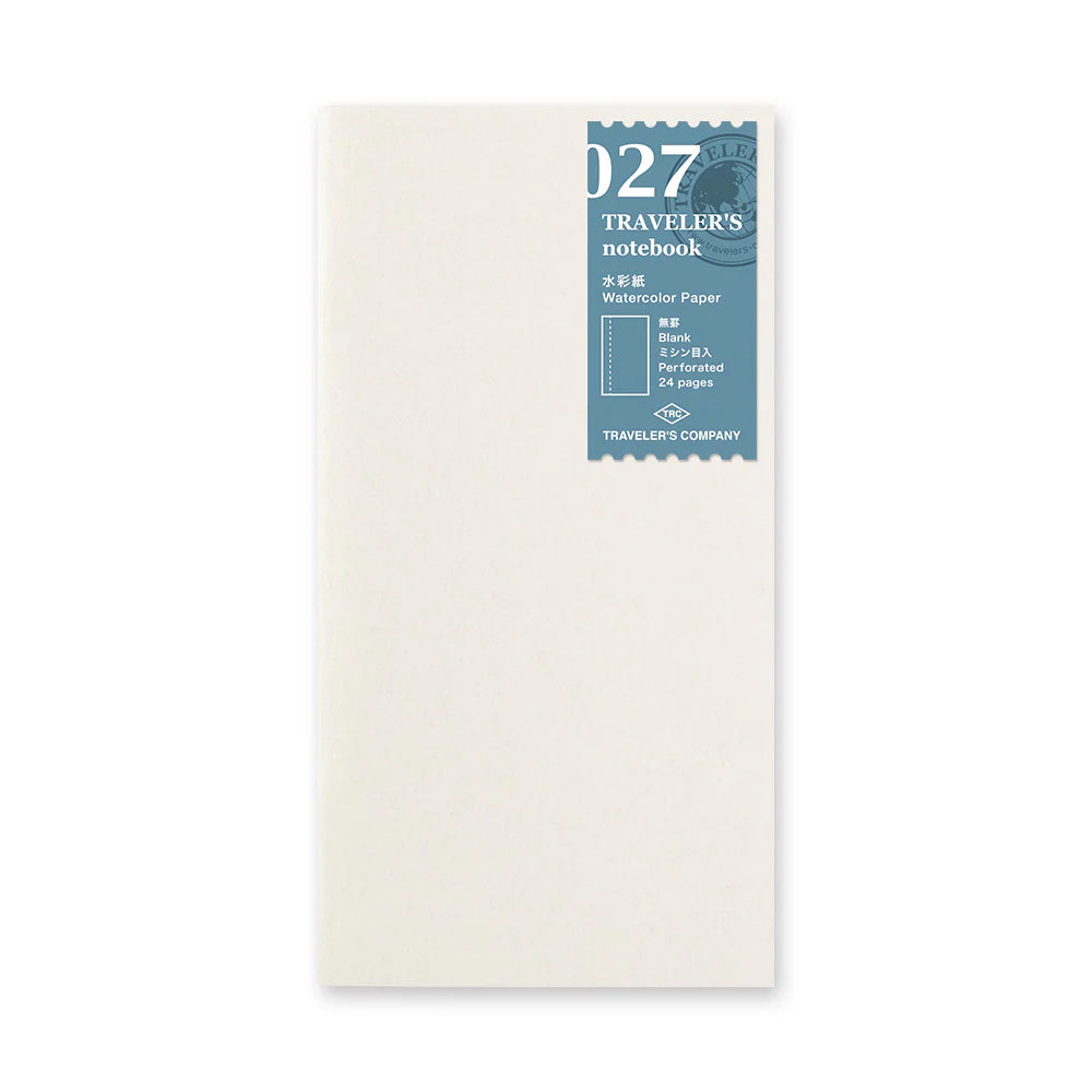 TRAVELER'S Notebook Refill (027) Watercolour Paper