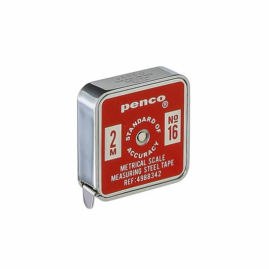 Penco Pocket Measuring Tape (2m) - Red