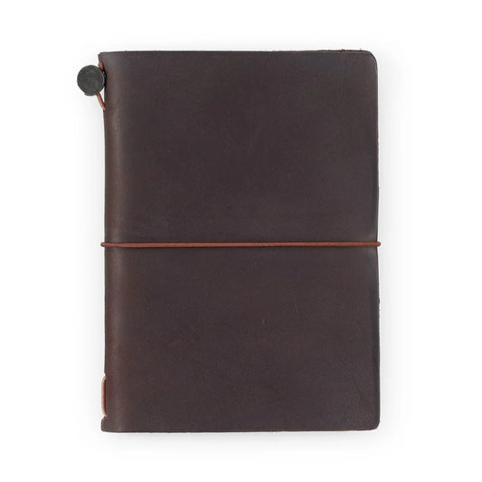 TRAVELER'S Notebook Starter Kit (Passport Size) - Brown