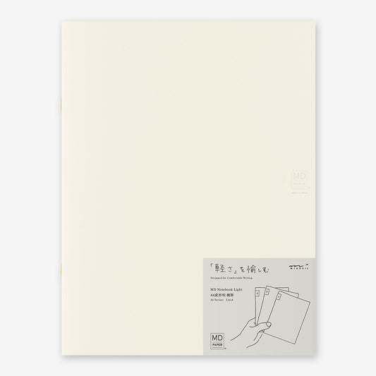 MD Notebook Light Lined A4 (3-Pack)