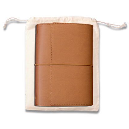 Creator's Friend Refillable Folio Trifold - (Saddle Brown)