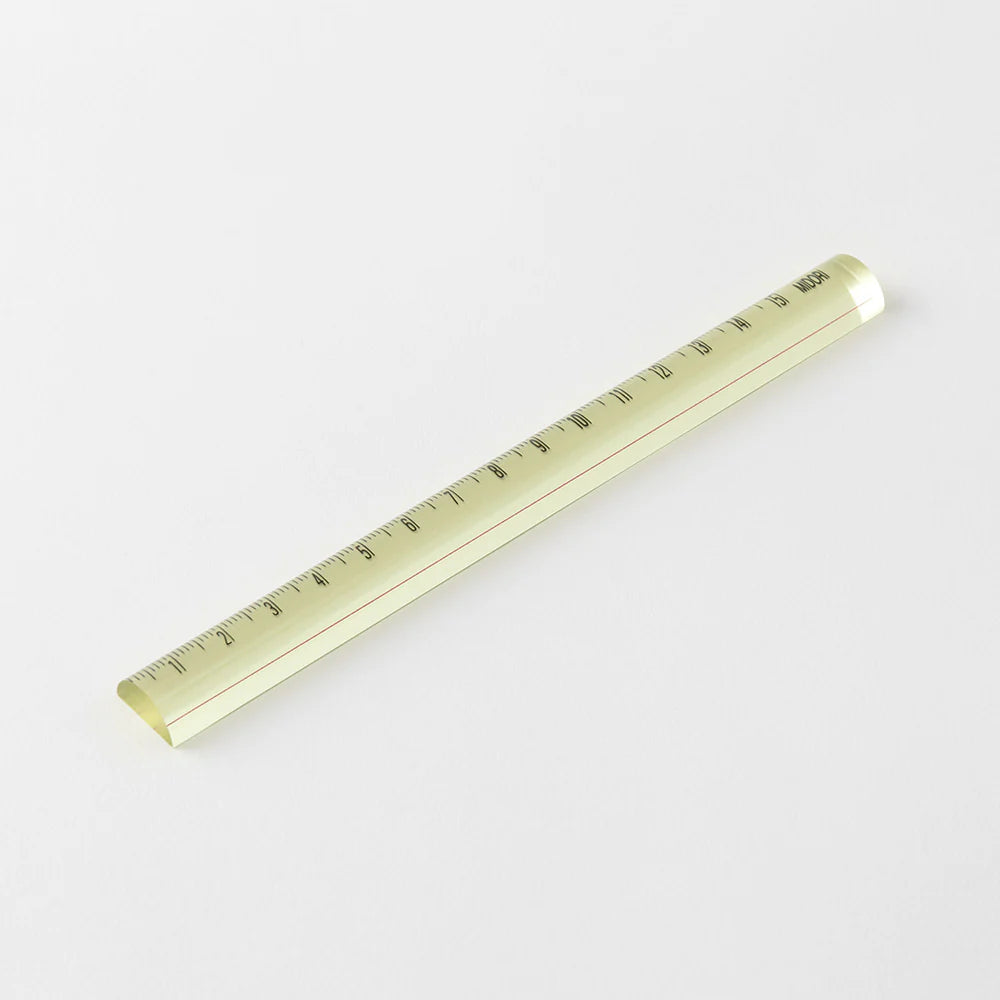 Midori 15cm Lens Ruler - Yellow