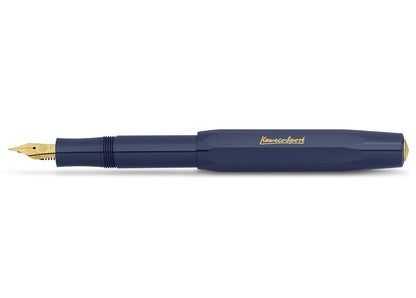 Kaweco Classic Sport Fountain Pen (Medium Nib) - Navy