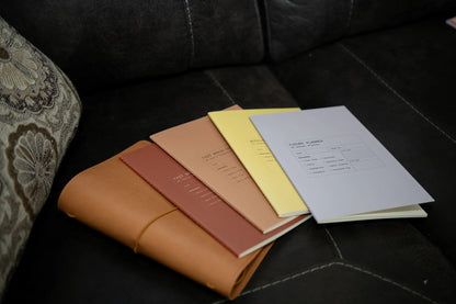 Creator's Friend Refillable Notebook Folio (Saddle Brown)