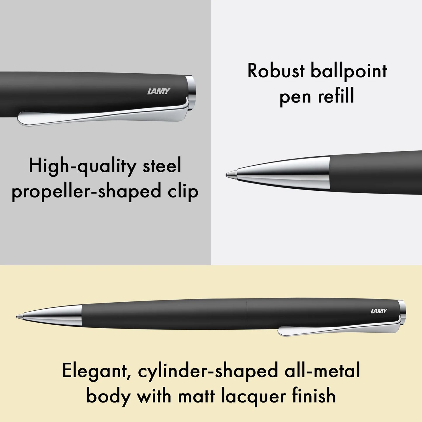 Lamy Studio Ballpoint - Black