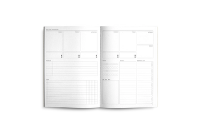 Creator's Friend Fast Brain Daily Productivity Planner A5 (Student Edition) - Honeysuckle Yellow