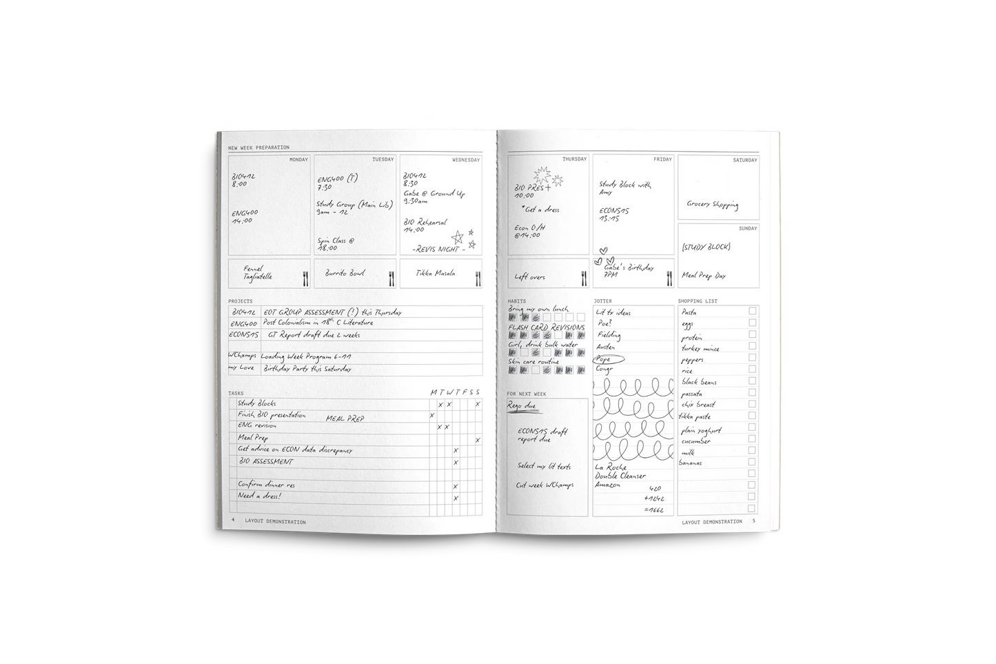 Creator's Friend Fast Brain Daily Productivity Planner A5 (Student Edition) - Honeysuckle Yellow