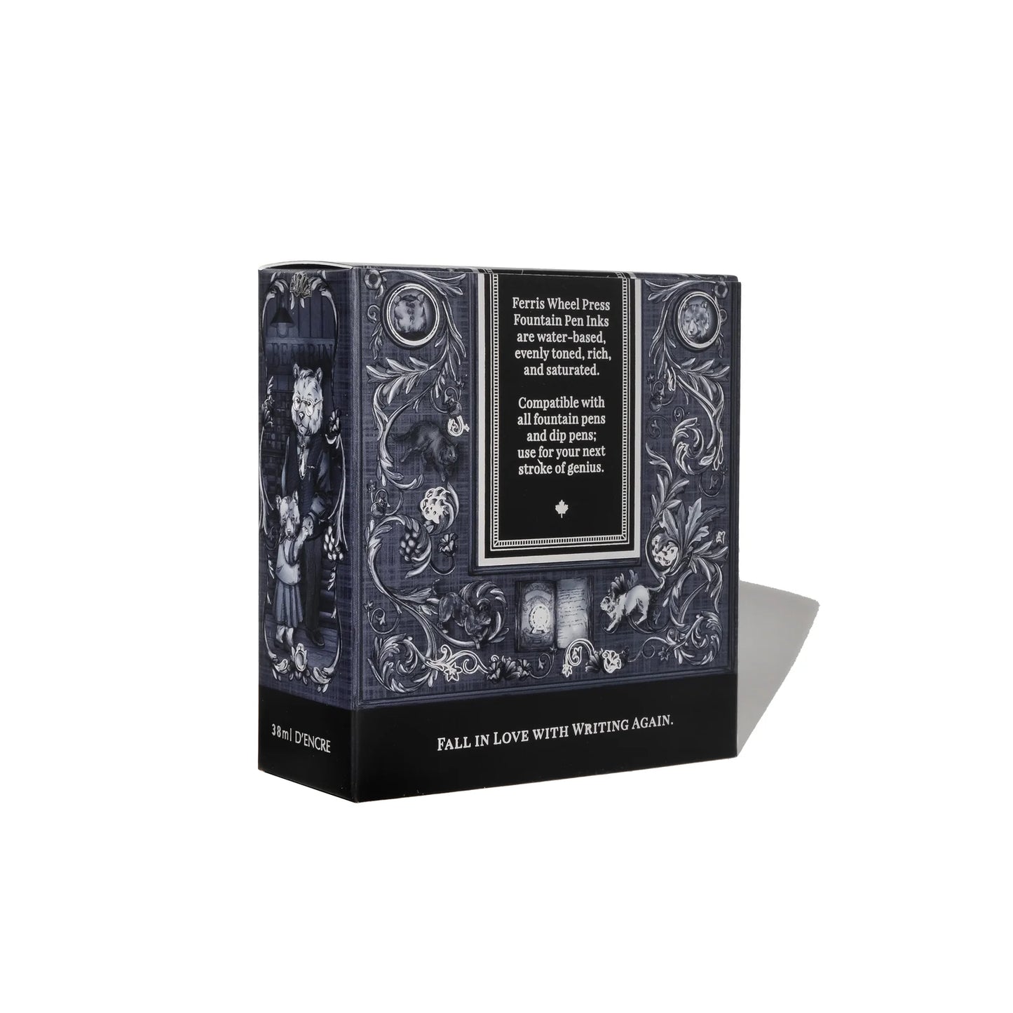 Ferris Wheel Press Fountain Pen Ink - Bearrington Black (38ml)