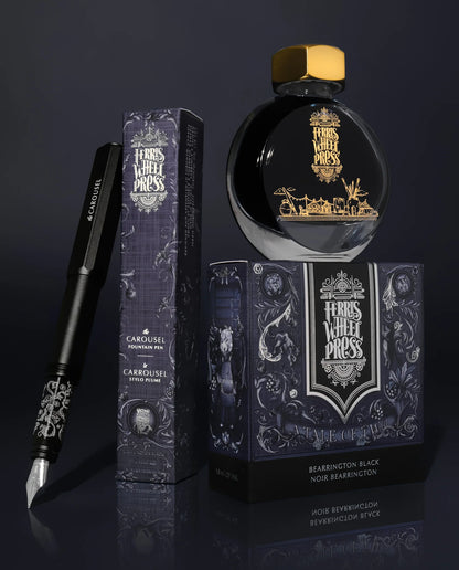 Ferris Wheel Press Fountain Pen Ink - Bearrington Black (38ml)