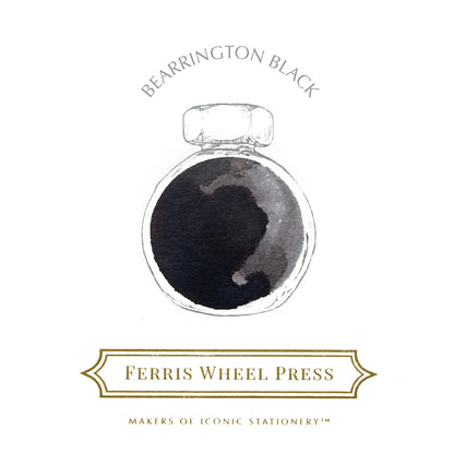Ferris Wheel Press Fountain Pen Ink - Bearrington Black (38ml)