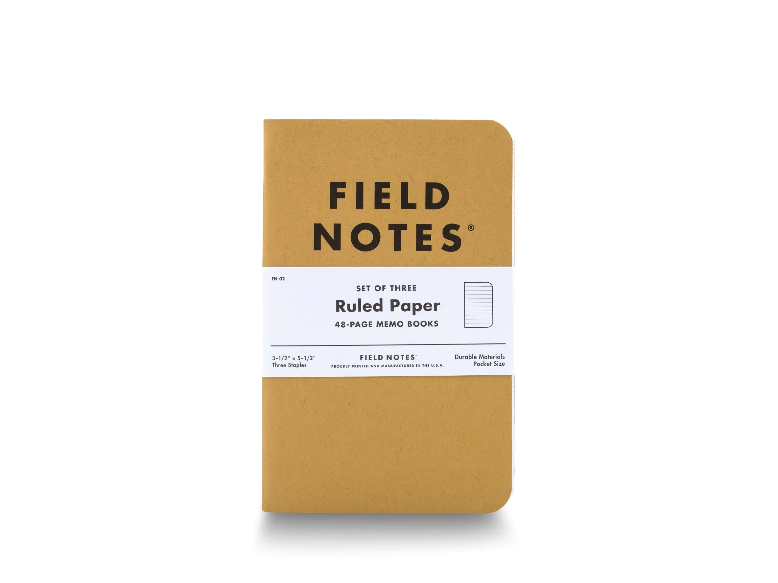 Field Notes Graphpad Graph Paper Field Notes - Kraft Notebook Set (3 Pack) - - Our Watered ...