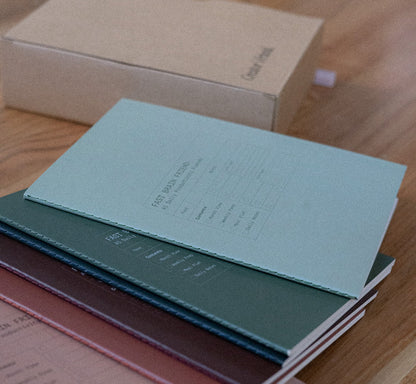 Creator's Friend Fast Brain Daily Productivity Planner A5 - Cloudy Day