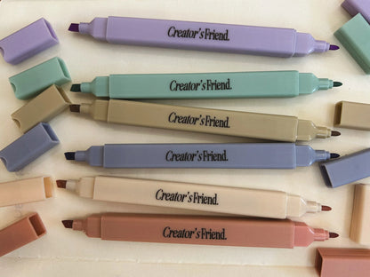 Creator's Friend Zero-Bleed Highlighters (6-Pack)