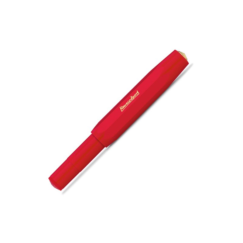 Kaweco Classic Sport Fountain Pen (Fine Nib) - Red
