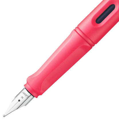 Lamy Safari Fountain Pen (Medium Nib) - Sunset Coral