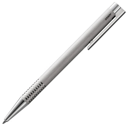 Lamy Logo Ballpoint - Brushed Steel