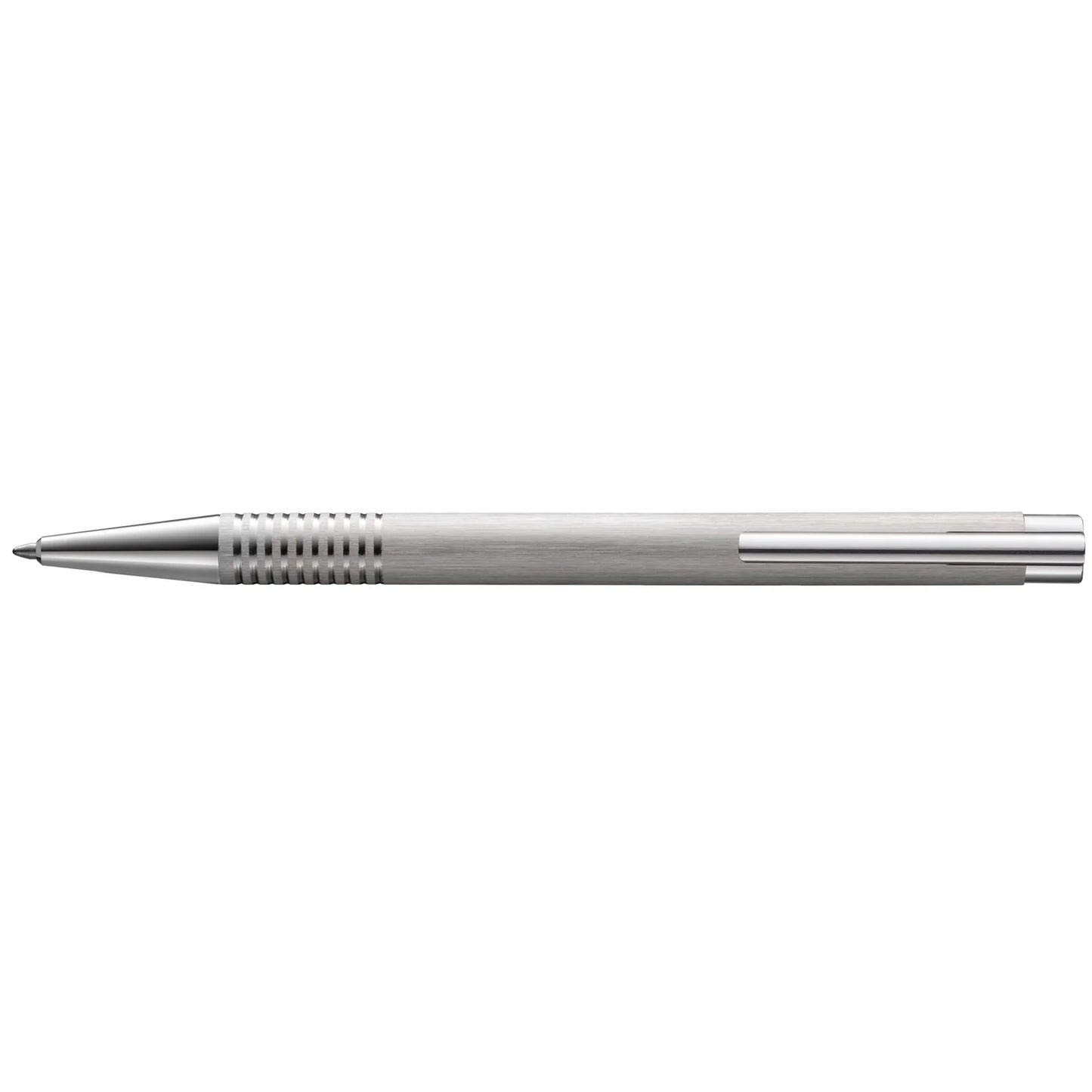 Lamy Logo Ballpoint - Brushed Steel