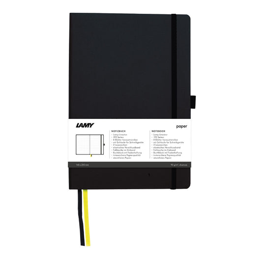 Lamy Notebook Soft Cover Ruled A5 - Black