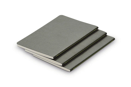 Lamy Cahier Notebook Ruled A5 - Grey (3-Pack)