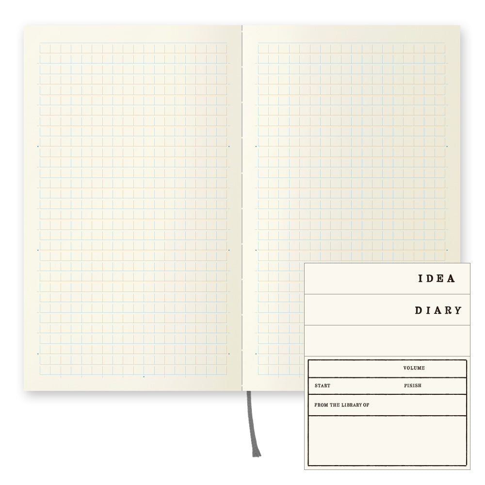 MD Notebook Grid Slim B6