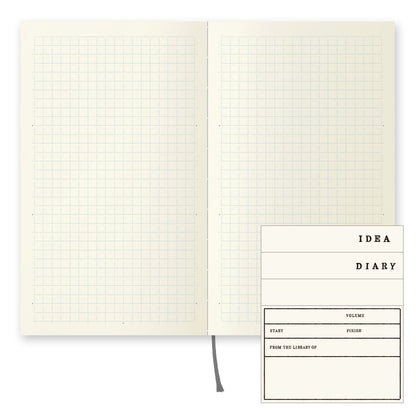 MD Notebook Grid Slim B6