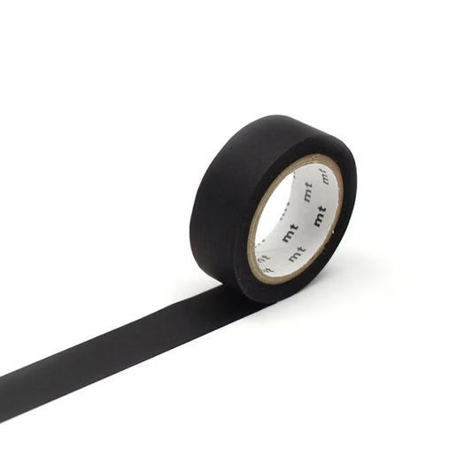 Masking Tape MT Washi Tape 15mm - Matte Black