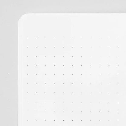 Free Gift: Midori Colour Dot Grid A5 Notebook - White