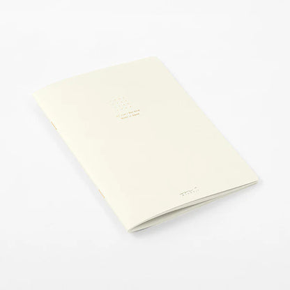 Free Gift: Midori Colour Dot Grid A5 Notebook - White