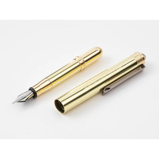 TRAVELER'S Brass Fountain Pen