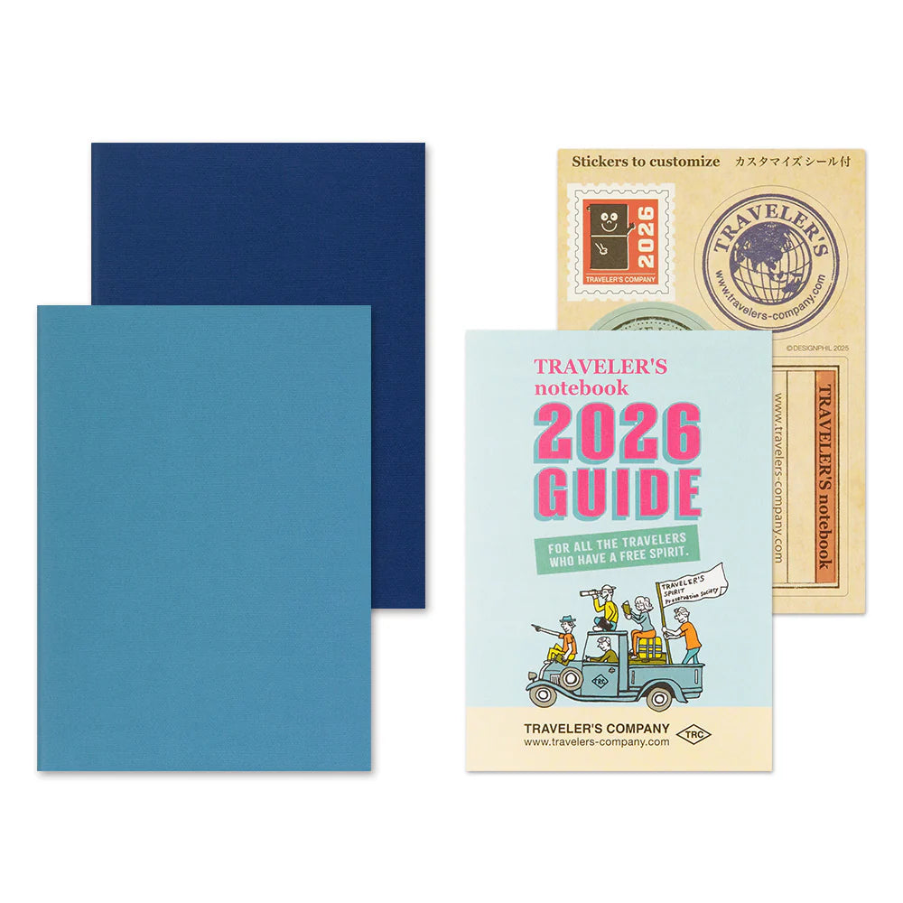 TRAVELER'S Notebook Refill 2026 Weekly (Passport Size)