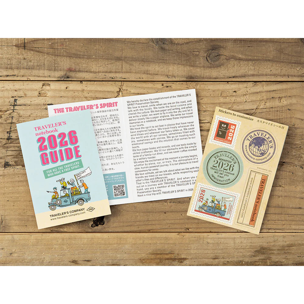 TRAVELER'S Notebook Refill 2026 Weekly (Passport Size)