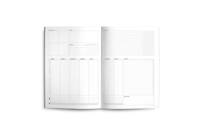 Creator's Friend Weekly Dashboard (26-week) - Blush