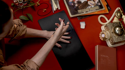 Creator's Friend Refillable Folio Trifold - (Raven Black)