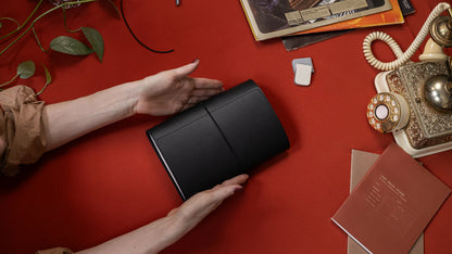 Creator's Friend Refillable Folio Trifold - (Raven Black)