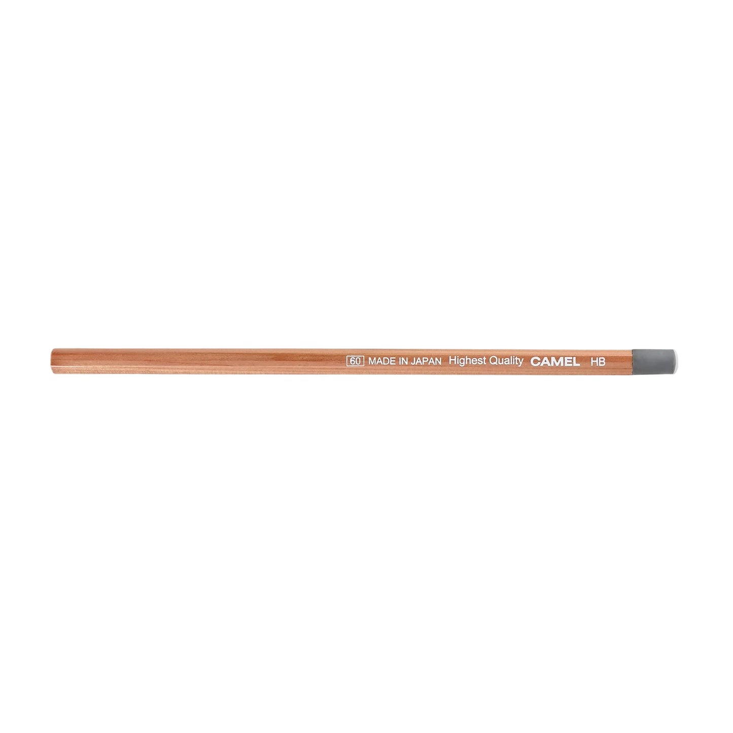 Camel Pencil HB with Eraser - Grey