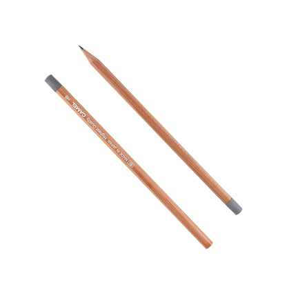 Camel Pencil HB with Eraser - Grey