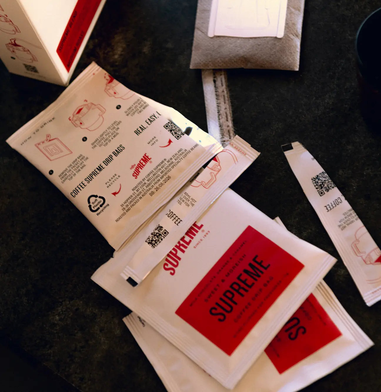 Coffee Supreme Drip Bags (5-pack) - Supreme Blend