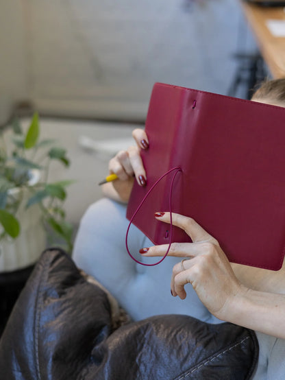 Creator's Friend Refillable Notebook Folio (Salty Plum)