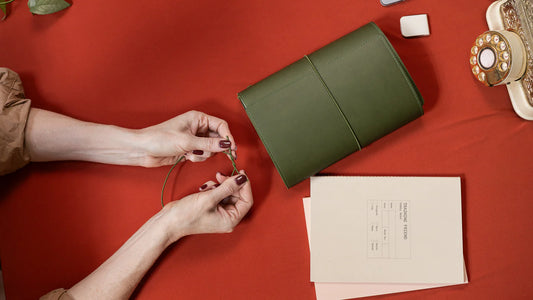 Creator's Friend Refillable Folio Expansion Laces - (Olive Green)