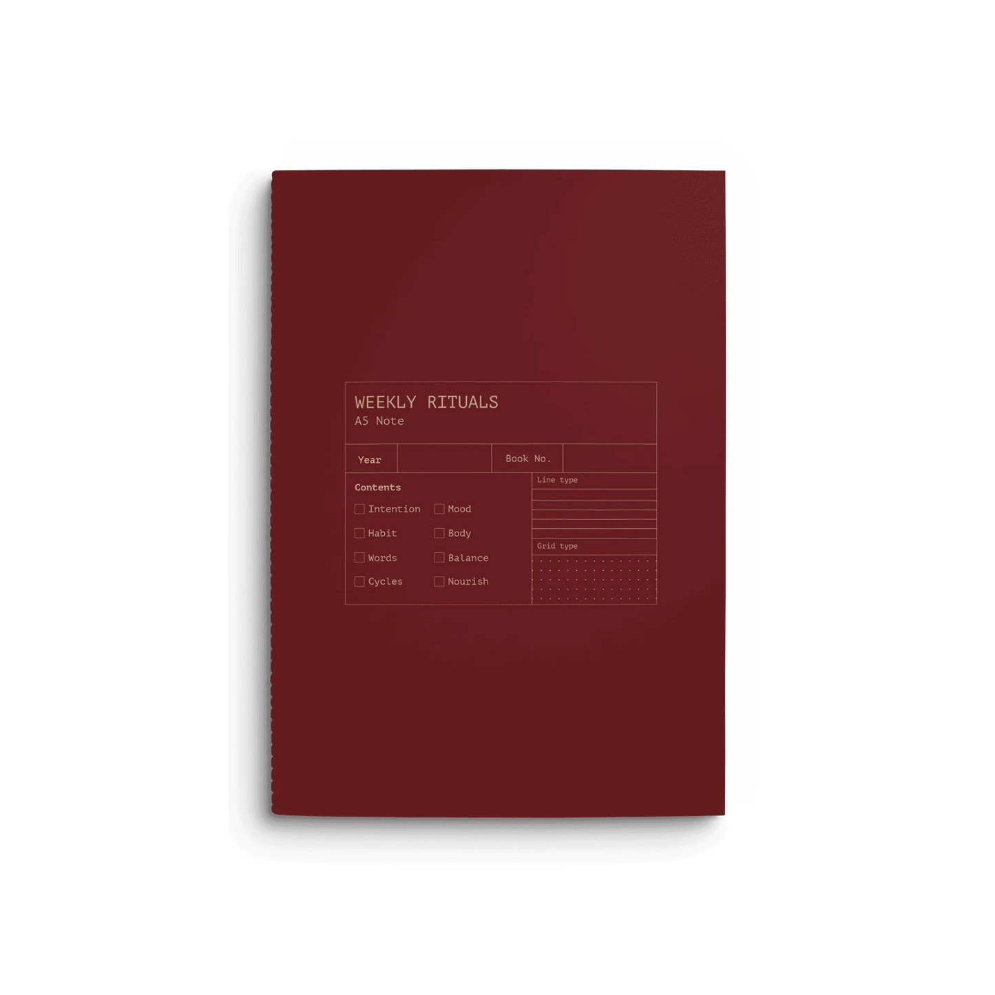 Creator's Friend Weekly Rituals Planner