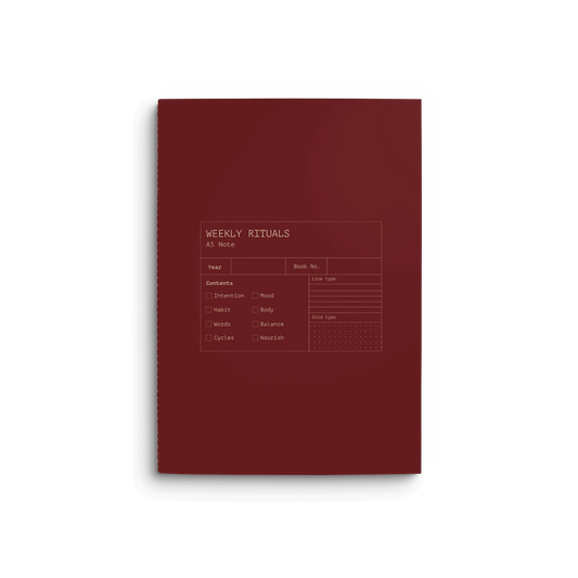 Creator's Friend Weekly Rituals Planner
